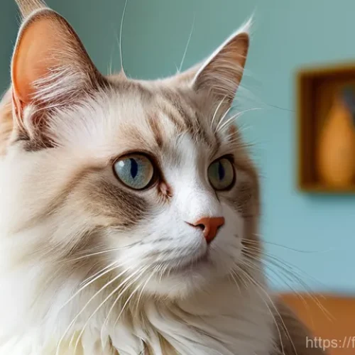 Home 15 고양이 눈물 자국 제거법 - **Prompt 1: Understanding the Problem - A Thoughtful Observation**
"A medium shot of a beautiful...